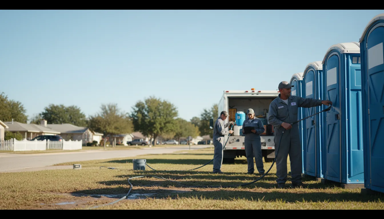 Long-Term Portable Toilet Rental in Pendleton, NC near me